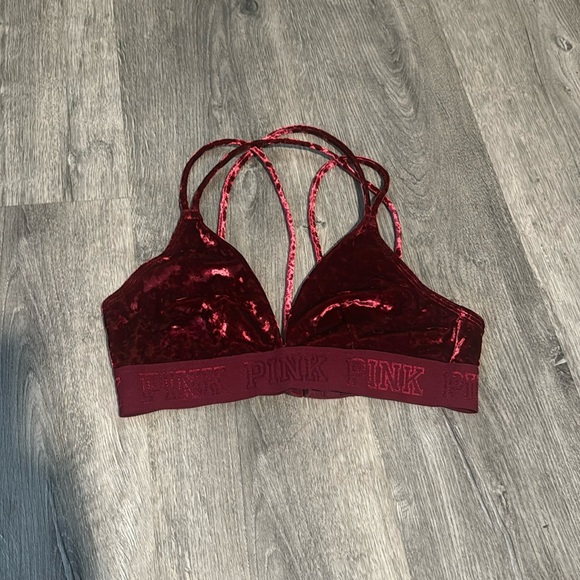 VS PINK Velvet Bralette - Picture 1 of 5